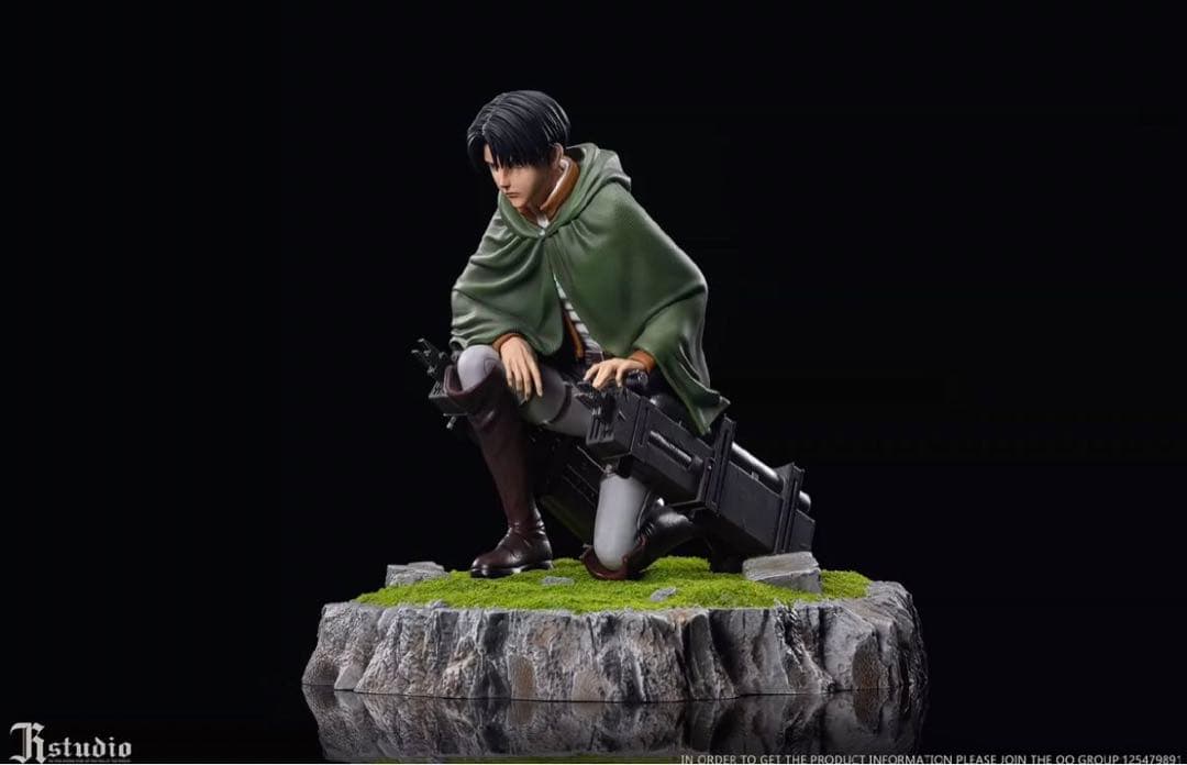 進撃の巨人 リヴァイ·アッカーマン ガレージキット ガレキ スタチュー⑥