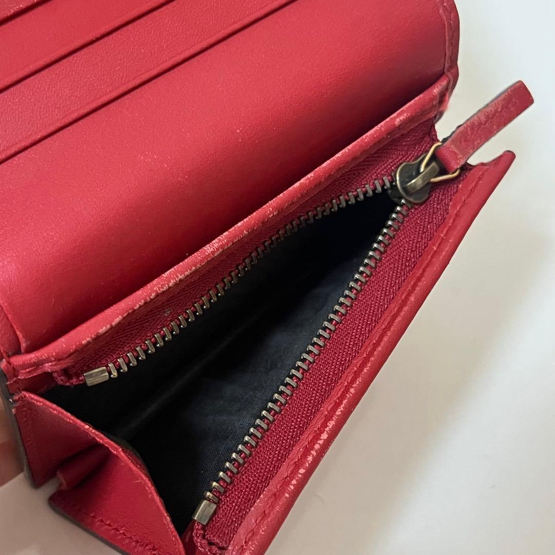 GUCCI グッチ GG柄 チェリー さくらんぼ 二つ折り財布 正規品