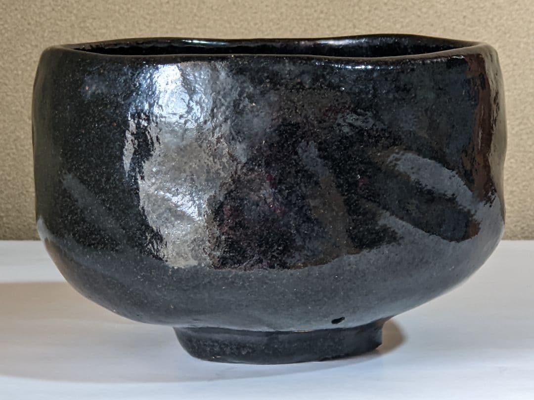 ♦茶道具 黒楽茶碗 抹茶碗 美術工芸品 アンティーク 骨董品 コレクション