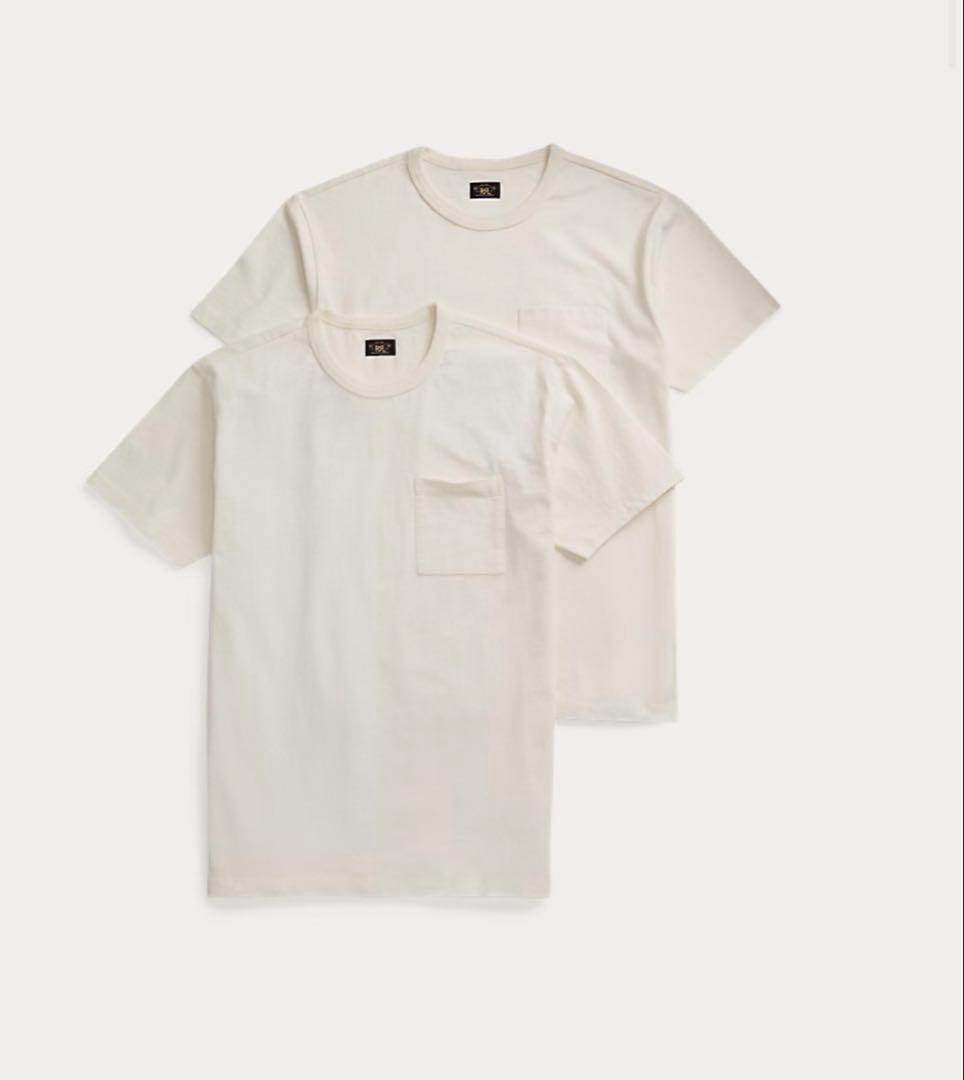 RRL ガーメントダイド ポケット Tシャツ 2パック
