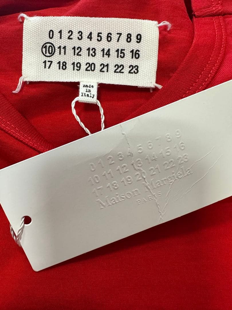 Martin Margiela メゾンマルジェラ ロゴ刺繍 Tシャツ 新品