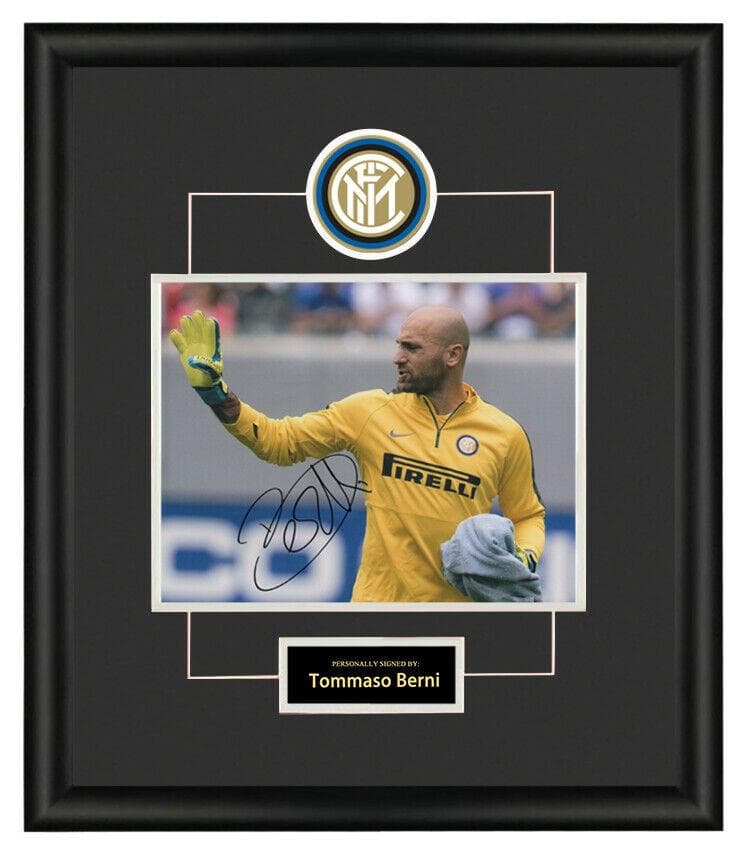 直筆サイン入り写真 トンマーゾ・ベルニ インターミラノ SA鑑定済