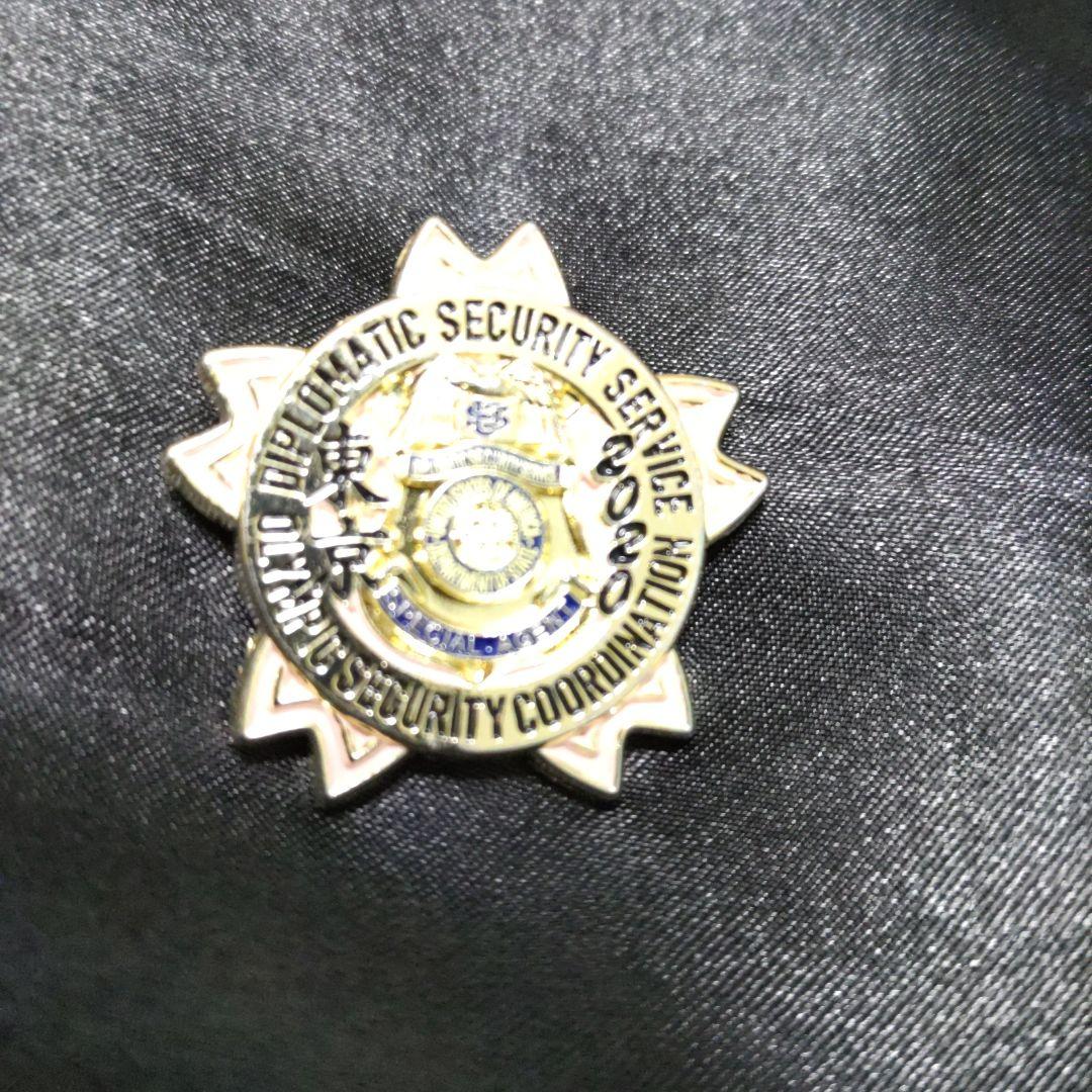 東京オリンピック 2020 アメリカ セキュリティ防衛省 ピンバッジ 非売品