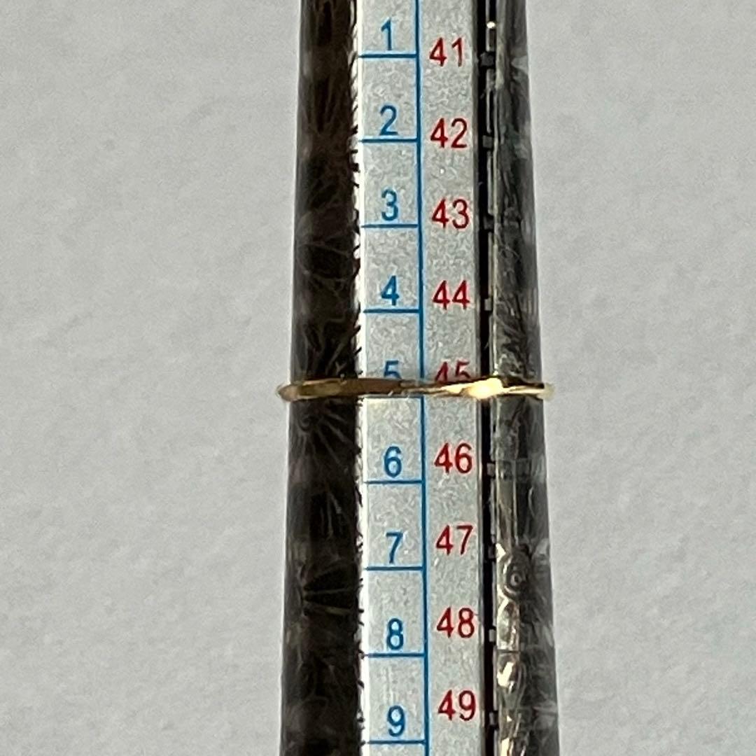 K18 18金　5号　リング44