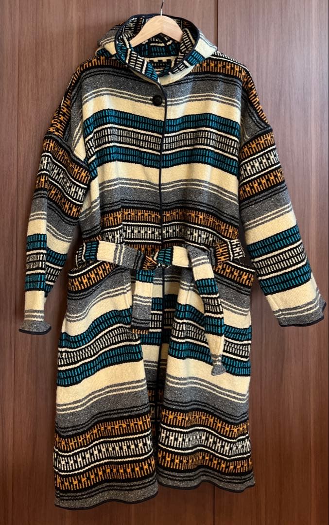 ナイジェルケーボン ブランケット コート フーデッドガウンコート