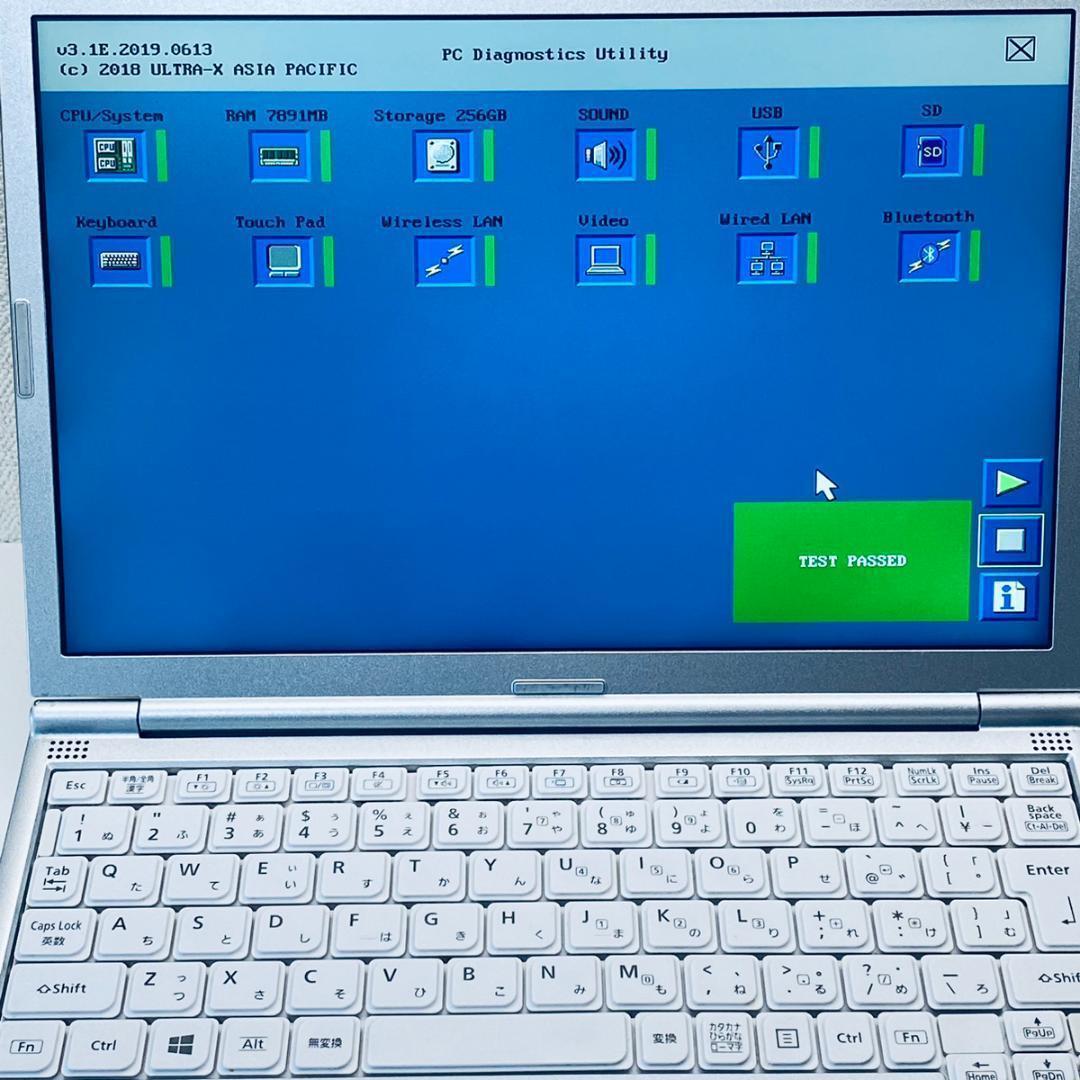 レッツノート SV8 1930ｈ Win11 高速SSD搭載 バッテリー良好◎