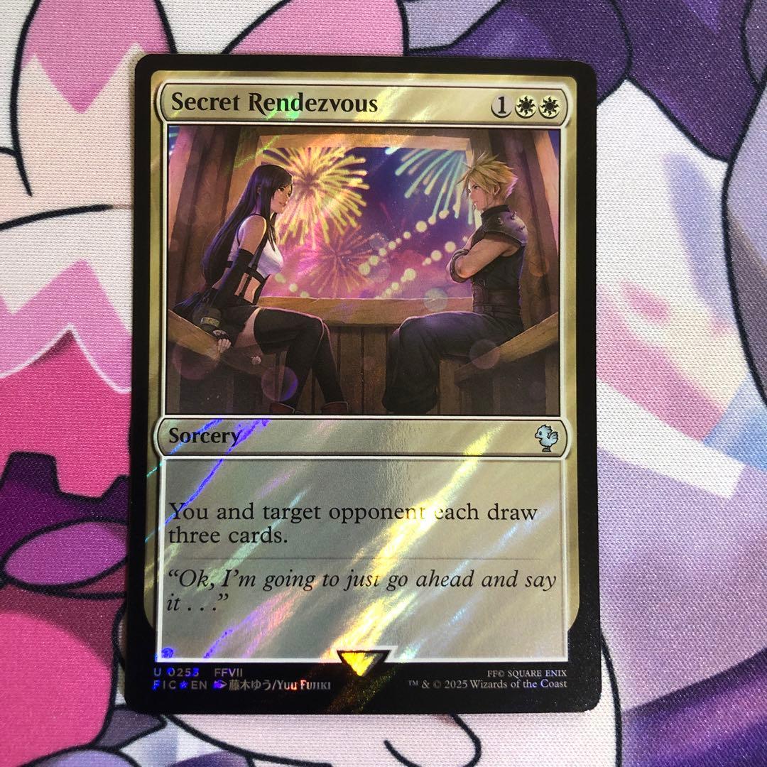 イ*ン様 MTG 秘密のランデブー 英語 サージfoil FF Ⅶ ティファ