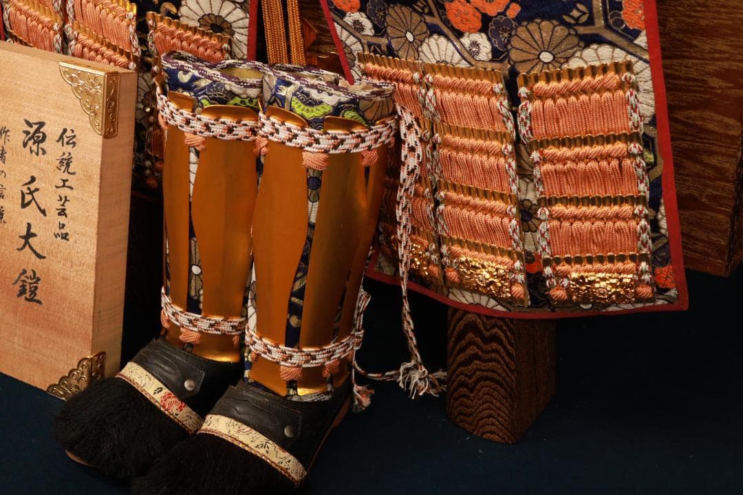 鎧師　大野龍玉作　伝統工芸品　源氏大鎧　着用鎧　節句　五月 BJ169