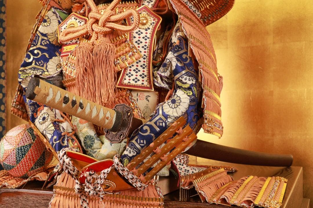 鎧師　大野龍玉作　伝統工芸品　源氏大鎧　着用鎧　節句　五月 BJ169