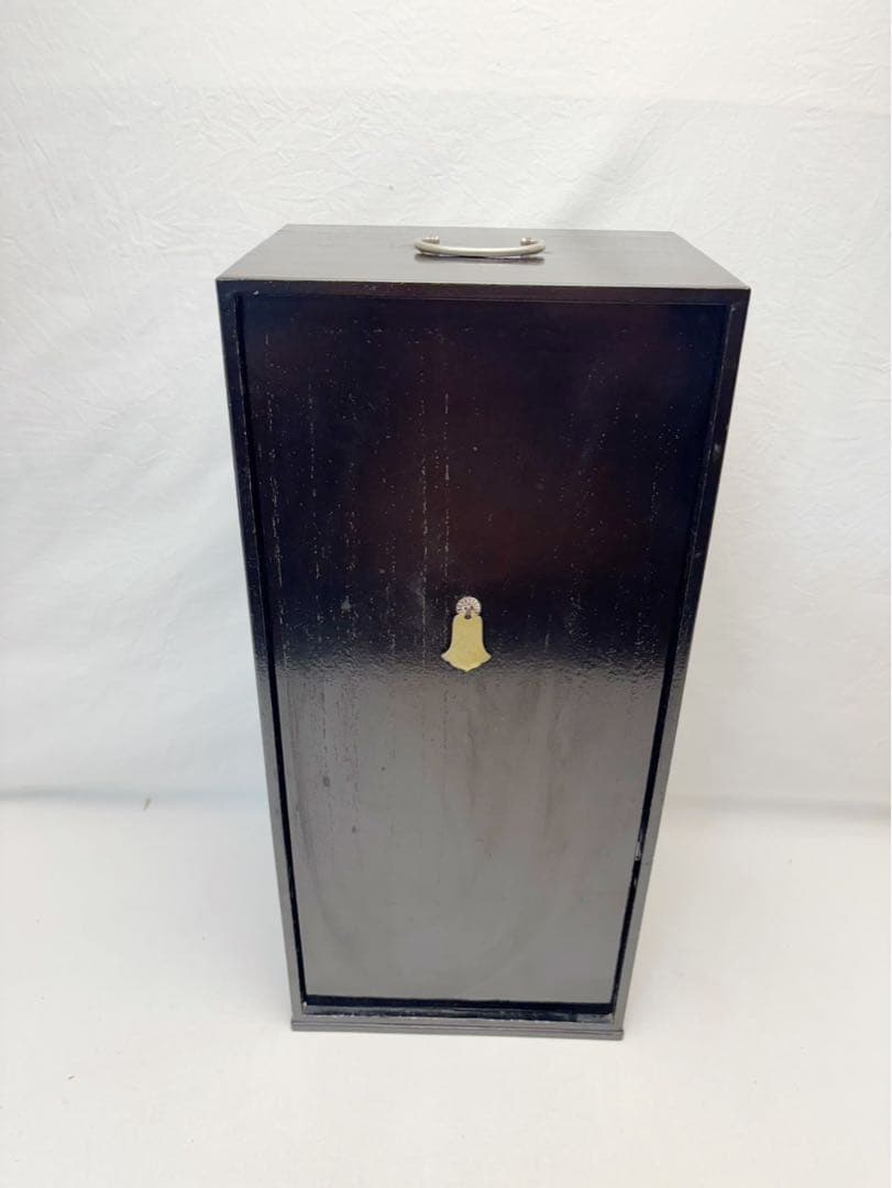 美品 茶道具 溜塗 短册箱 茶箱揃 十二点セット 茶道具一式 持ち運び 野点