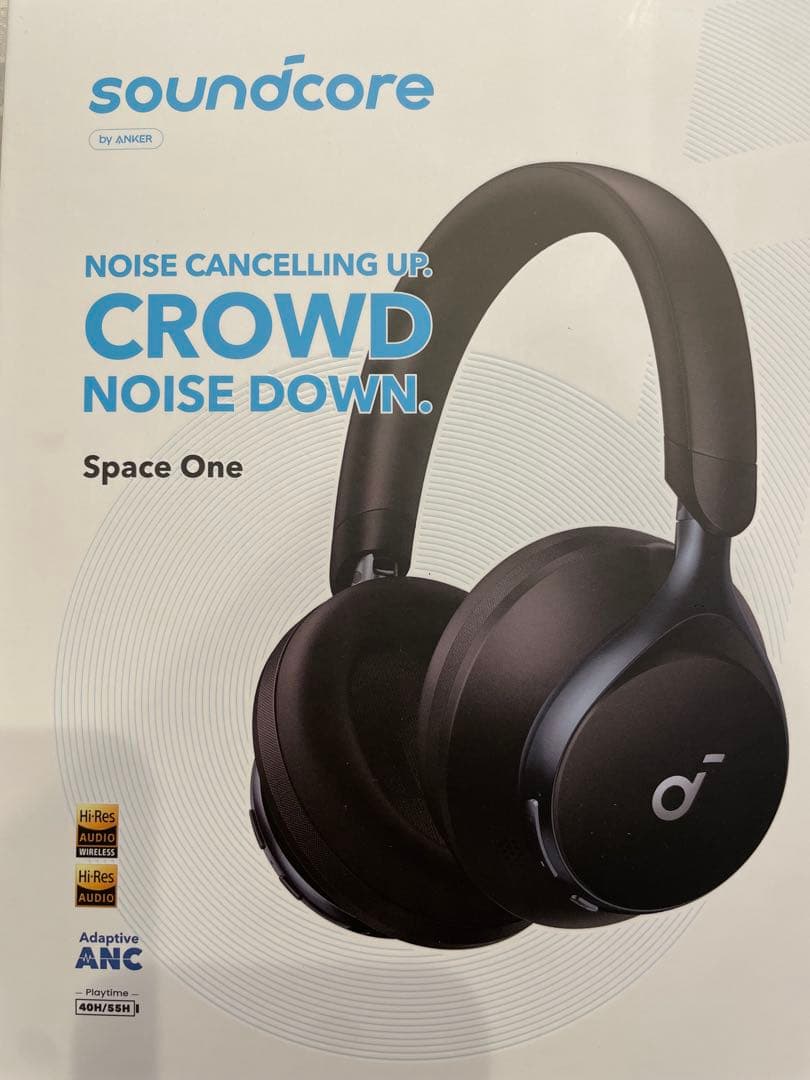 Soundcore Space One ワイヤレスヘッドホン⭐︎美品！！高度質