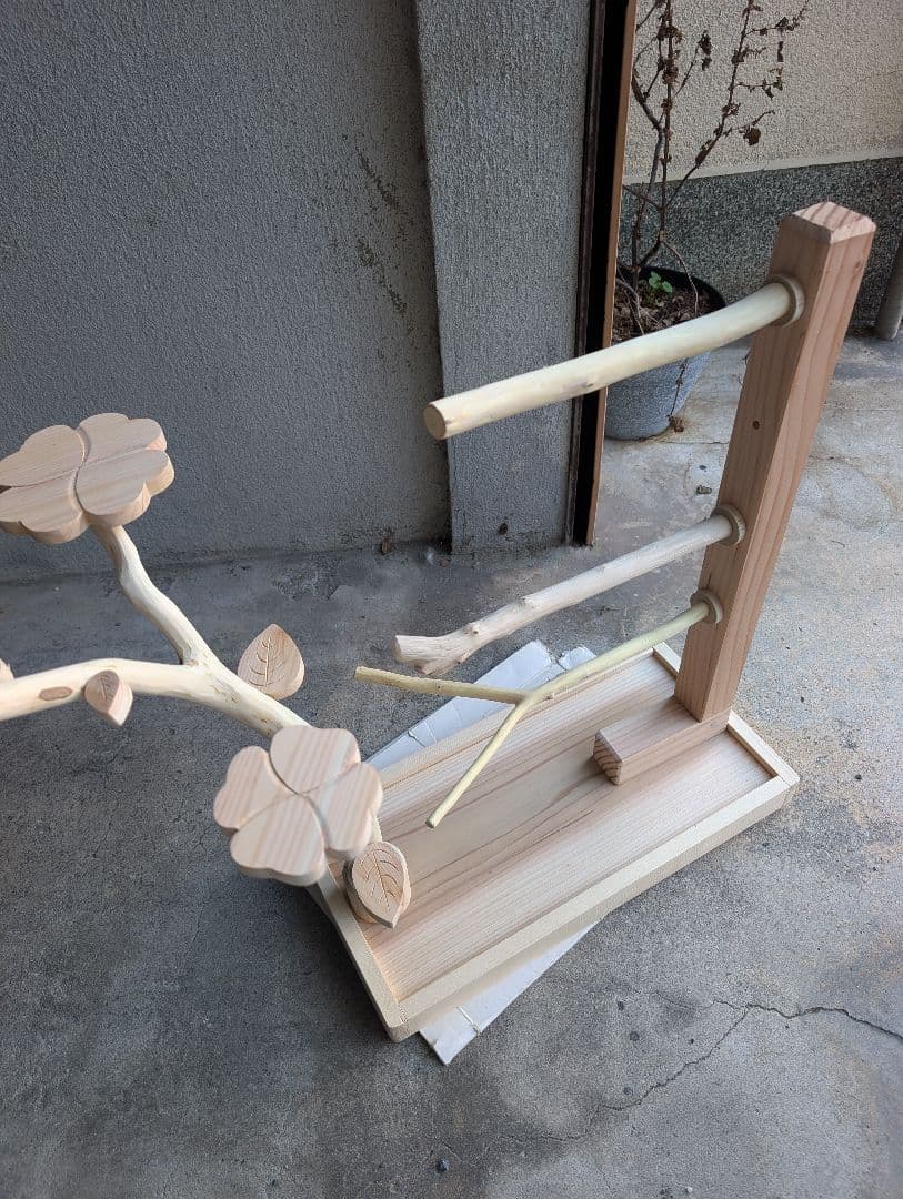 バードアスレチック32　(止まり木5本付き)