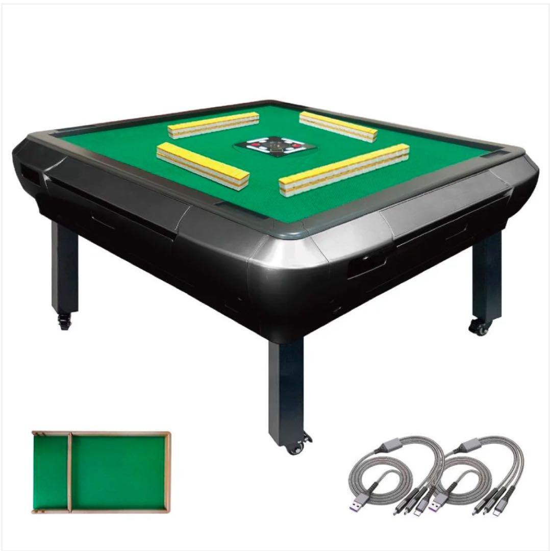 2024年最新モデル 大型　全自動麻雀座卓 ブラック静音性能28mm #2140