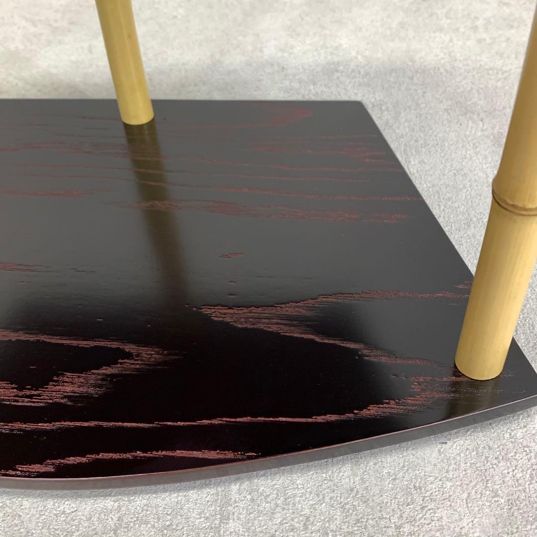 12月16日まで12000円→10000円！自在台 茶道具 棚物 扇面