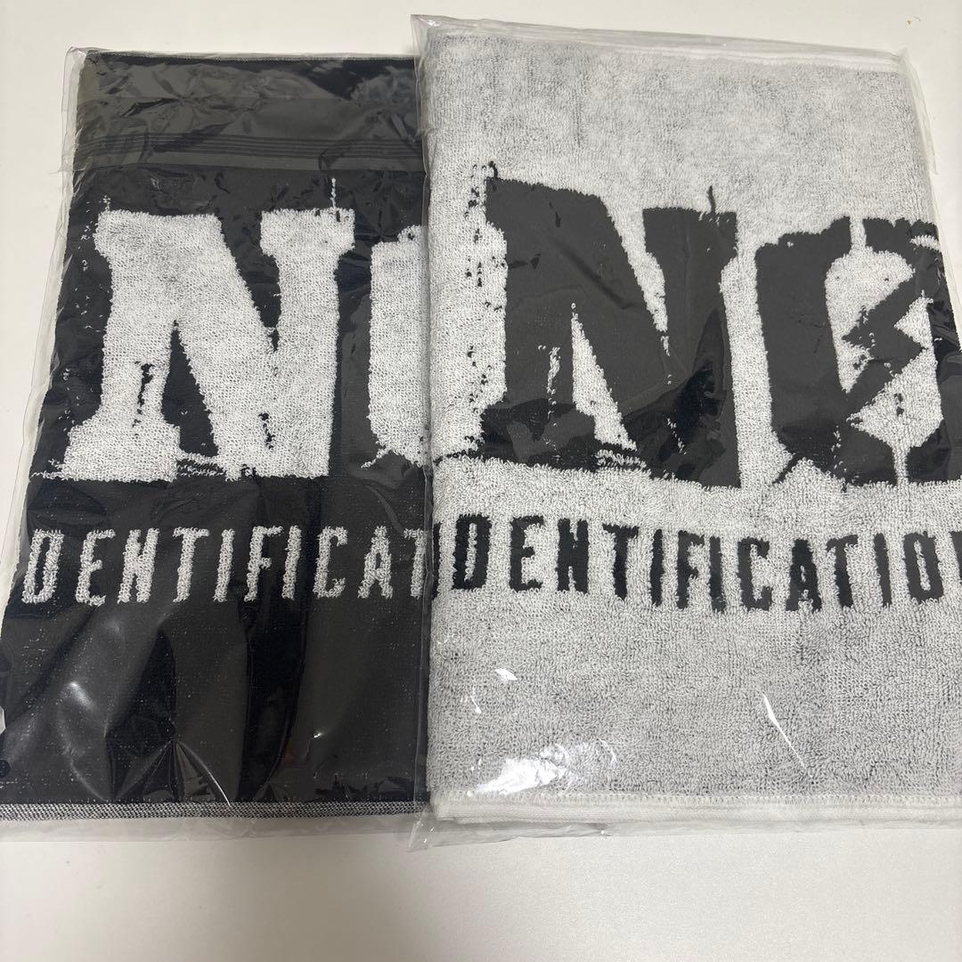 ［NOiD］ タオル　ホワイト&ブラック