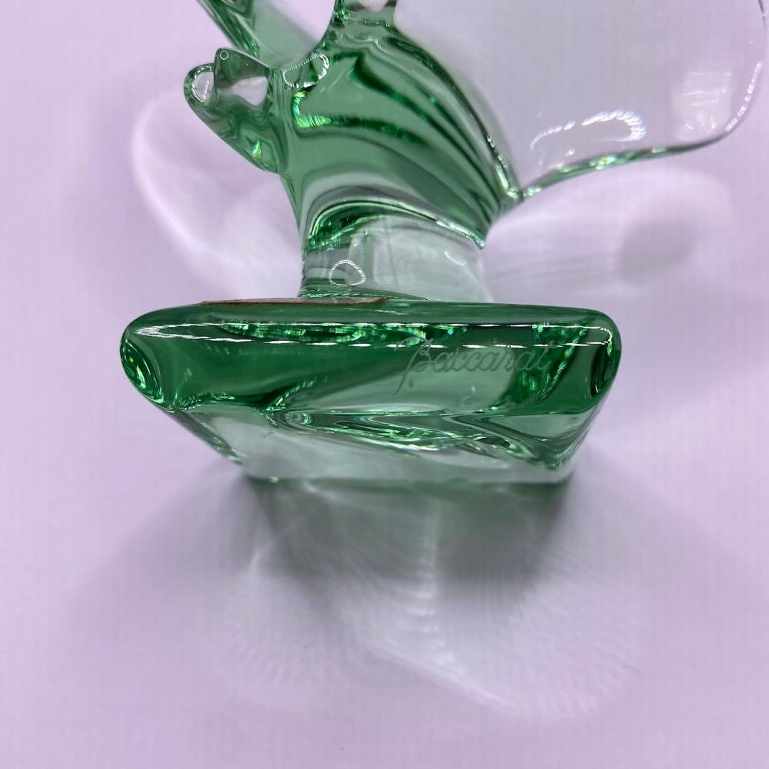 バカラ　Baccarat バタフライ　オブジェ