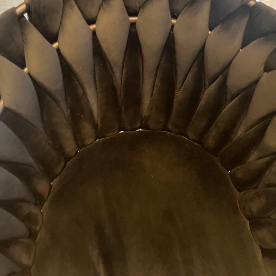 引き取り　ダイニングチェア「Flower(フラワー)」2脚セット