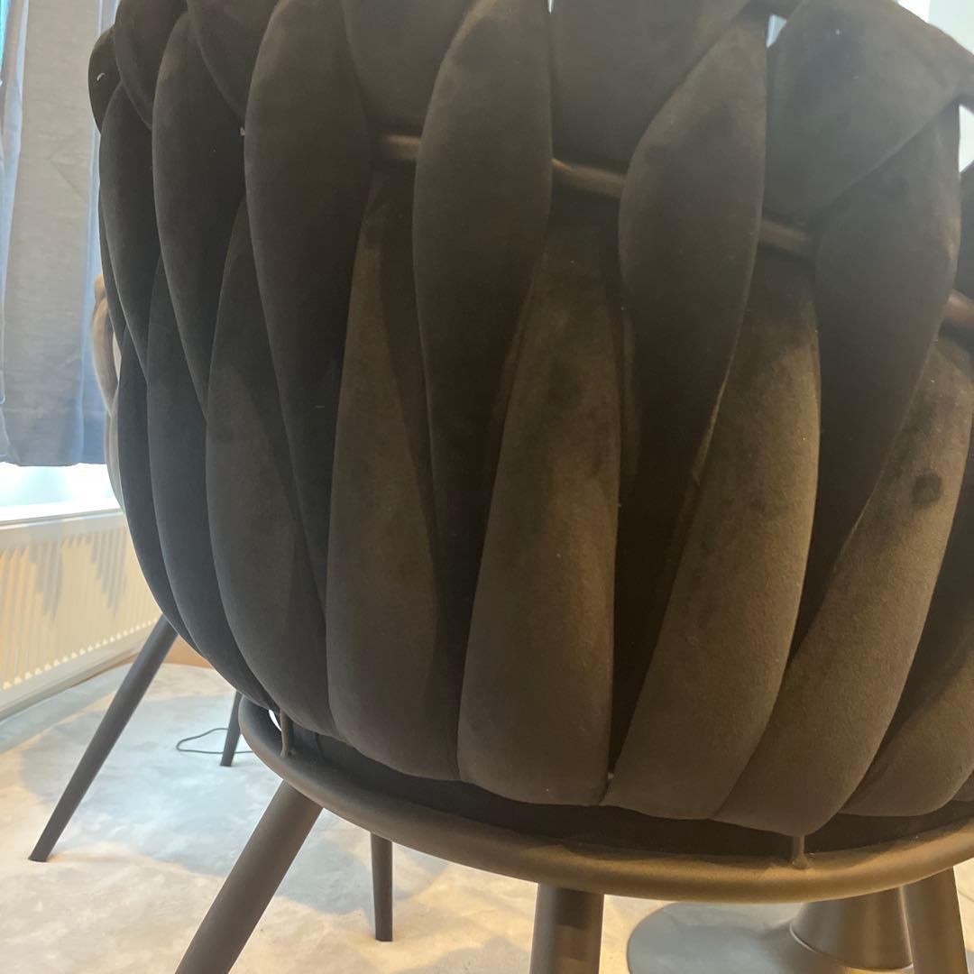 引き取り　ダイニングチェア「Flower(フラワー)」2脚セット