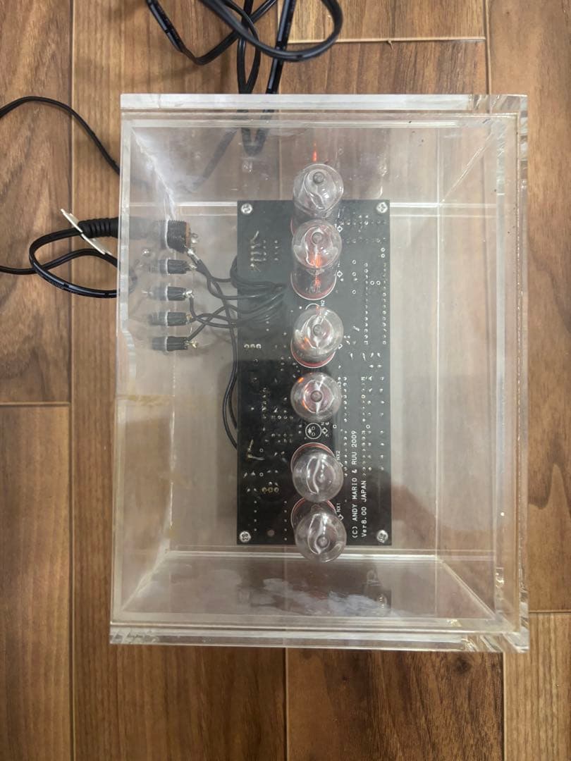 ニキシー管時計　訳あり