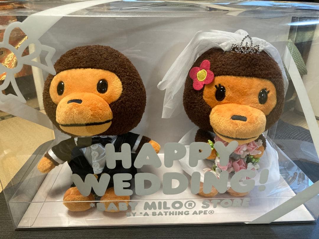 BABY MILO®STORE ぬいぐるみ APE WEDDING