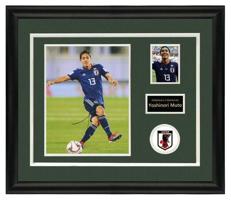 直筆サイン入り写真 武藤嘉紀 サッカー日本代表 /フレーム別/SA鑑定済