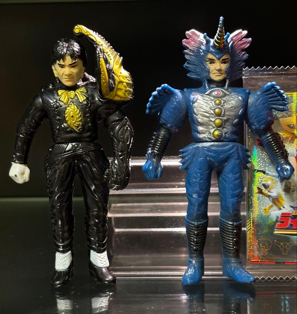 超獣戦隊ライブマン　敵組織　ソフビ3体セット