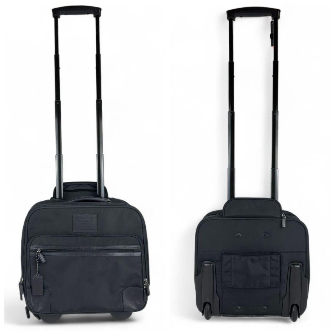 COACHコーチ トラベルキャリー F77282 ナイロン 多収納 出張