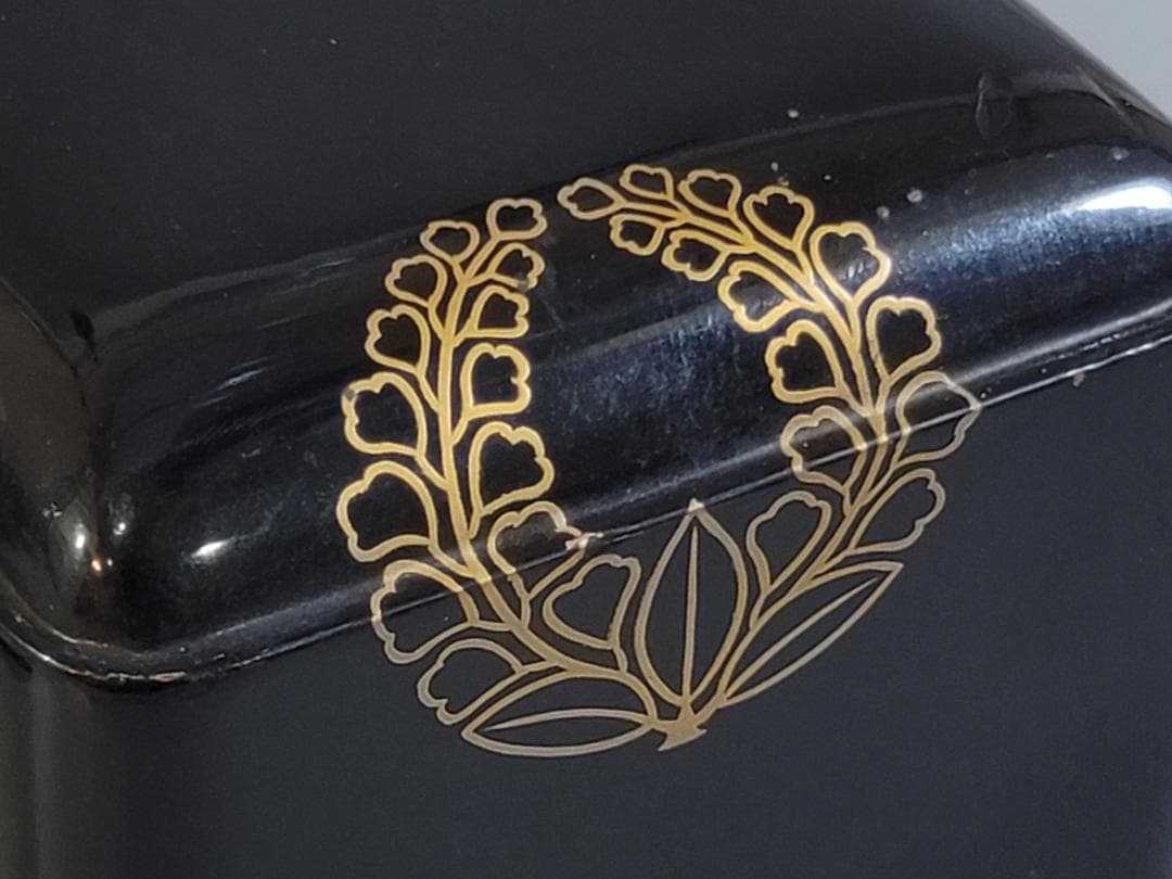 DT350 古美術 時代蒔絵 内梨地 文庫