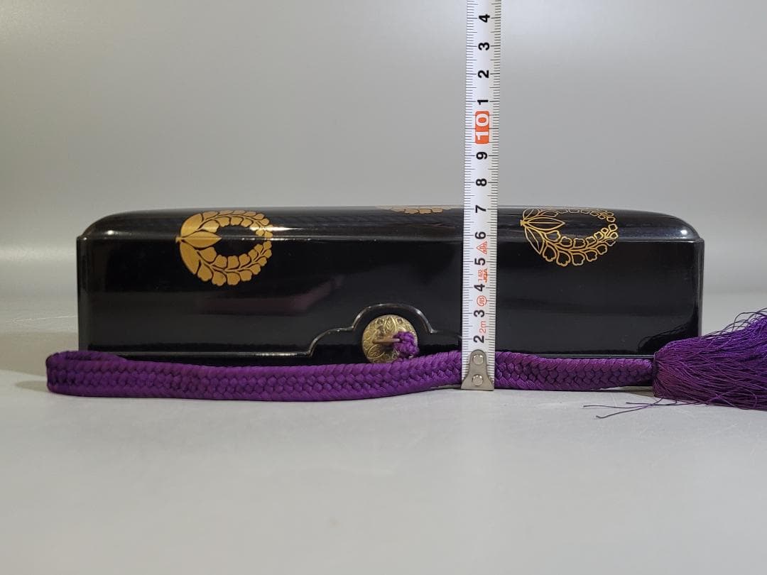 DT350 古美術 時代蒔絵 内梨地 文庫