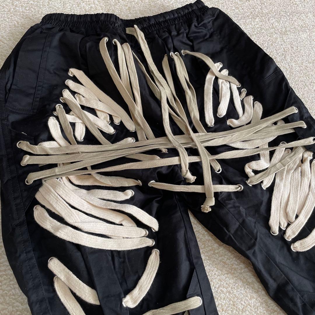 rick owens リックオウエンス　風　レース　パンツ　サルエル