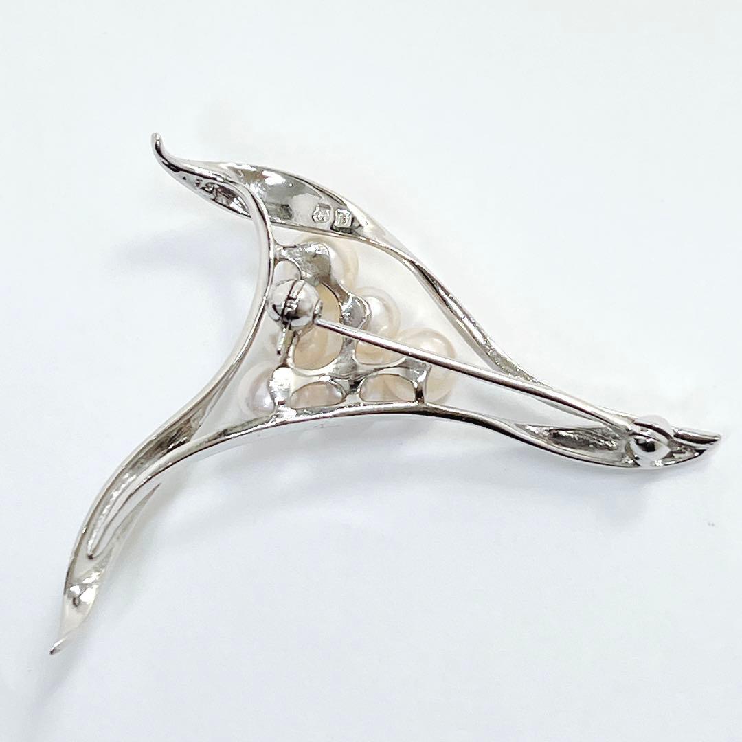 美品✨MIKIMOTO ミキモト パール　ブローチ　コサージュ