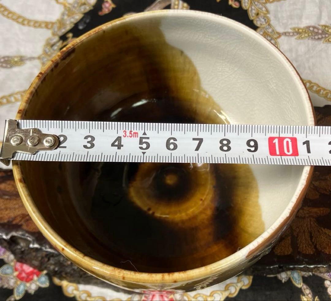 九谷焼　陶宝造　木米碗　抹茶茶碗　茶道具　未使用　美品　共箱付き