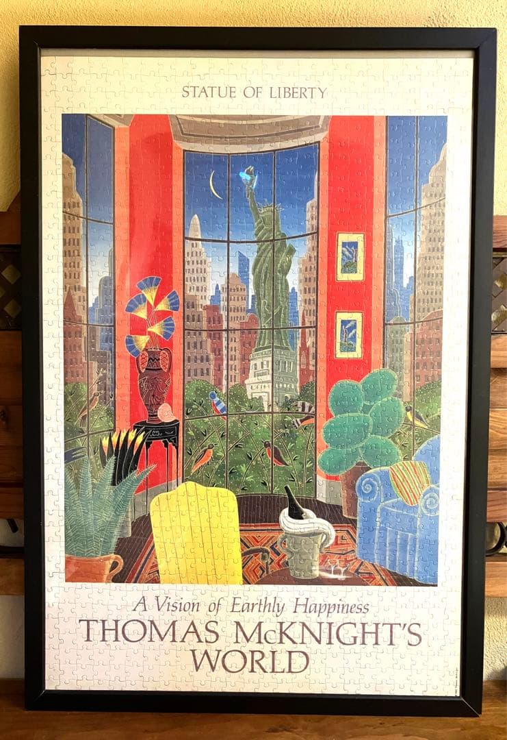 トーマス・マックナイト★自由の女神　　大型ジグソーパズル（完成品）