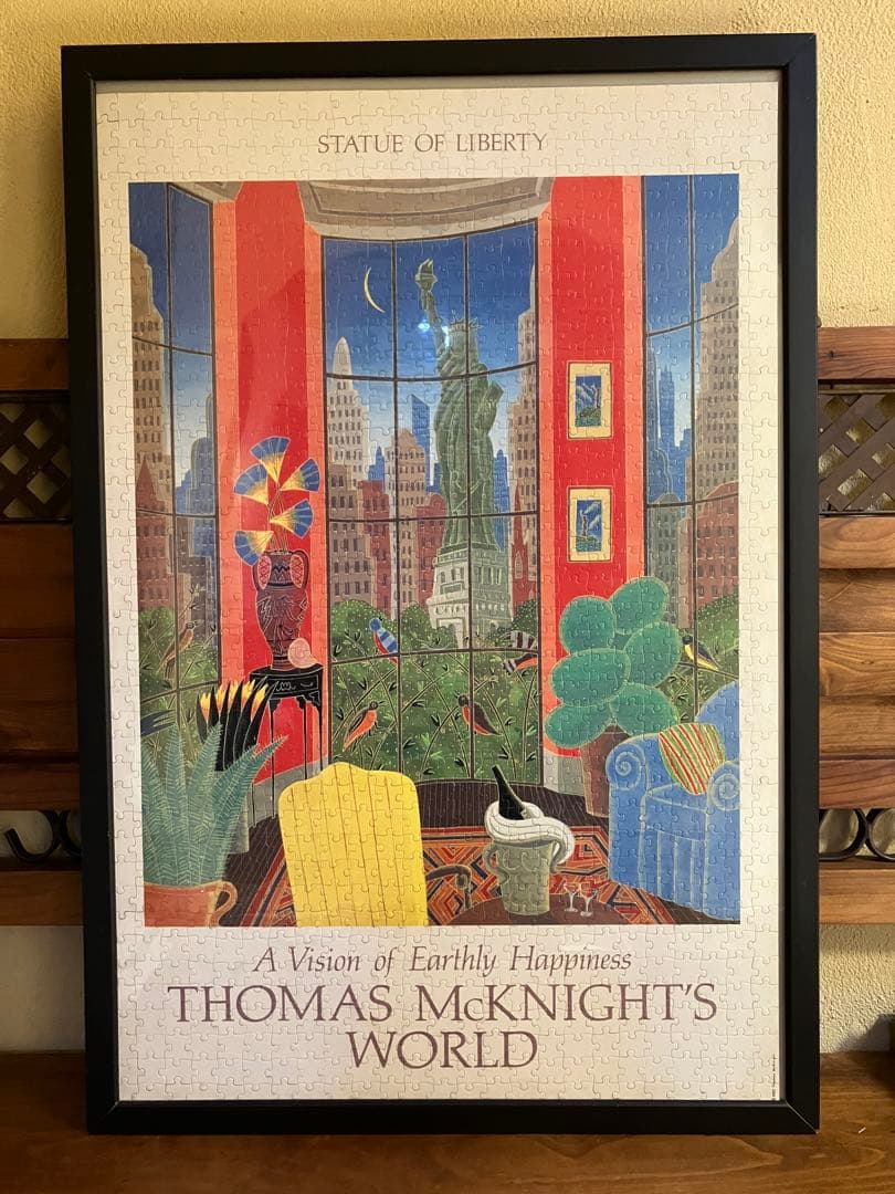 トーマス・マックナイト★自由の女神　　大型ジグソーパズル（完成品）