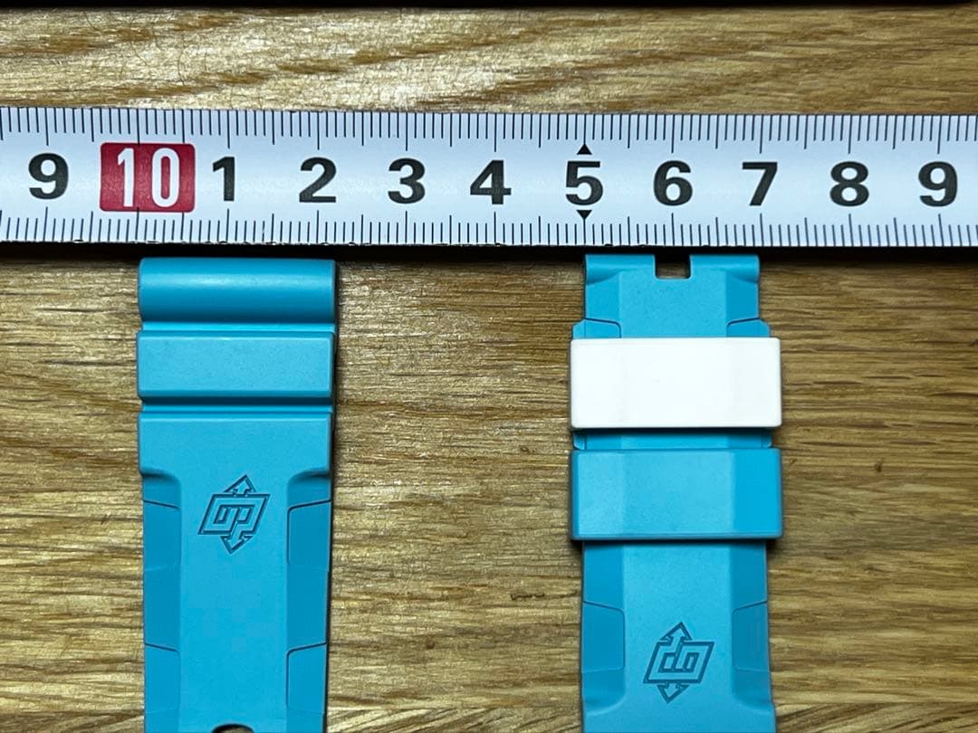 OFFICINE PANERAI 純正 ラバーベルト ブルー 22mm 美品