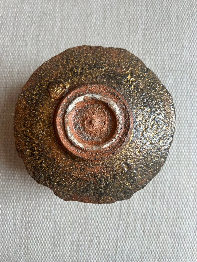 萩文茶碗　番浦史郎　茶道具　50万円で購入当時の領収書あり