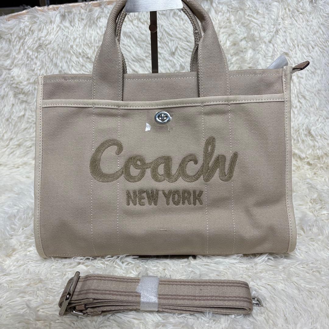 COACH ベージュ トートバッグ 新品・未使用