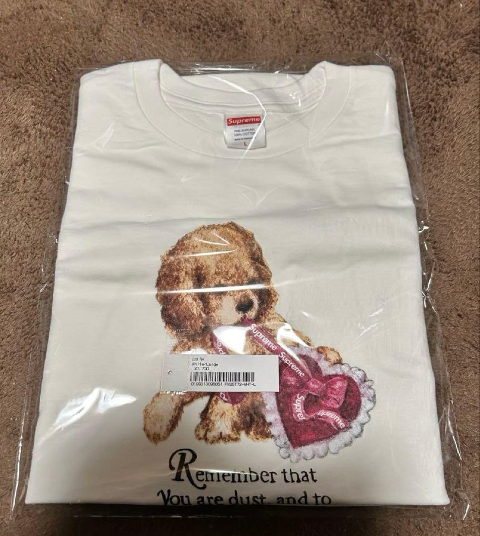 Supreme Dust Tee White ホワイト Ｌ