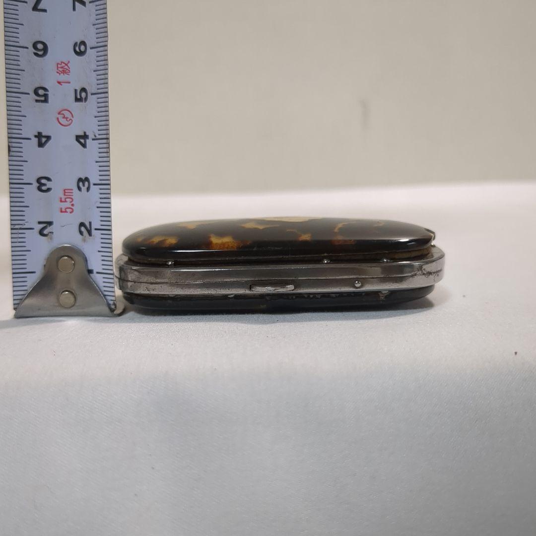 本鼈甲 小銭入れ ヴィンテージ 古美術