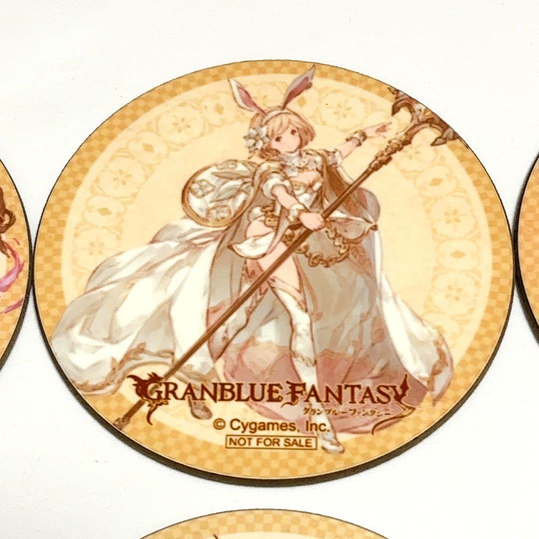 【美品】『グランブルーファンタジー』ハードボードコースター 8種