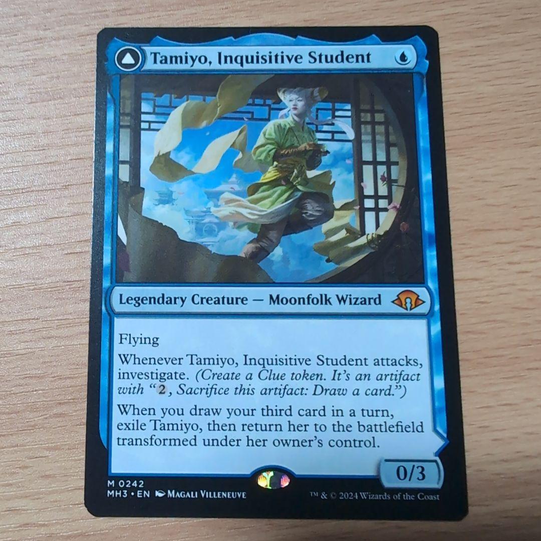 知りたがりの学徒、タミヨウ　英語版　4枚セット