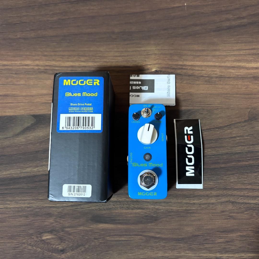 MOOER Blues Mood オーバードライブ