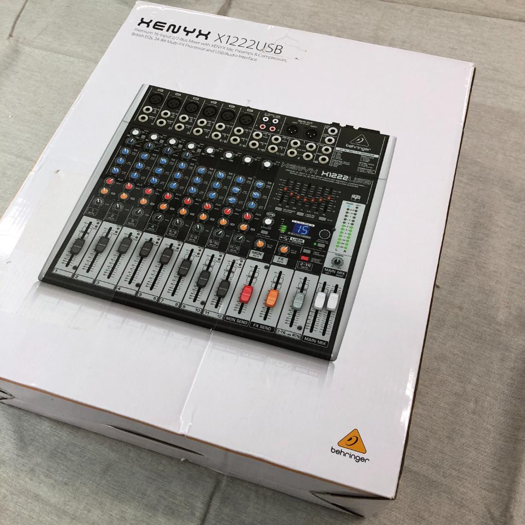 T*o様 Behringer アナログミキサー　XENYX X1222USB