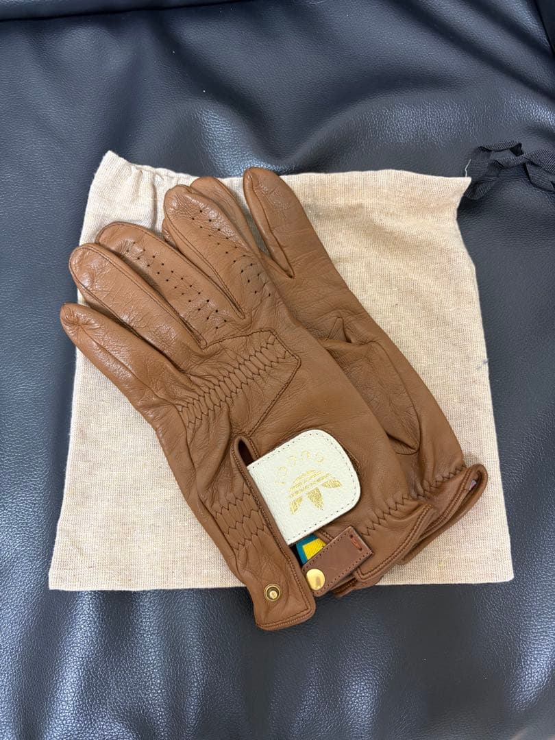 （値下げ可）　アディダス x グッチ ラムスキン グローブ　手袋
