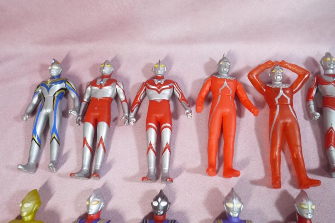 ウルトラヒーローシリーズ　800サイズ　新金型ソフビ　44体セット