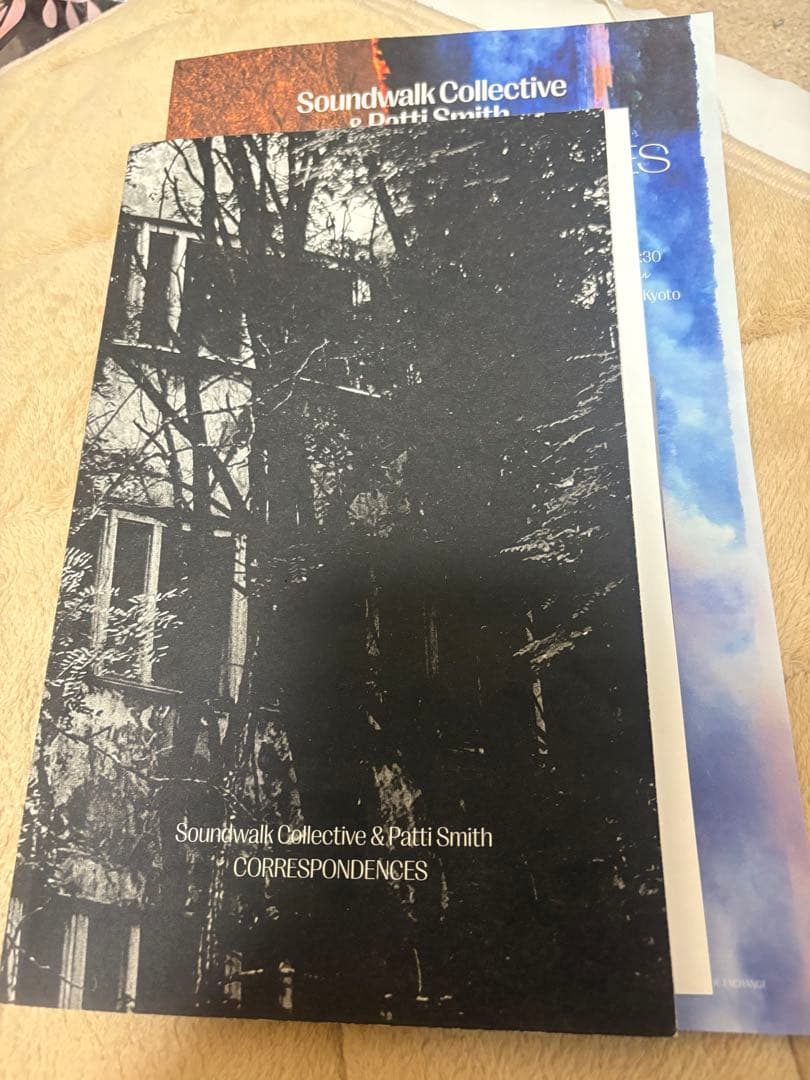 パティスミス　直筆サイン　パンフレット