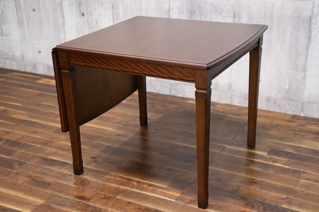 EGC73 マルニ木工 地中海 片バタ式ダイニングテーブル 15万 伸長式