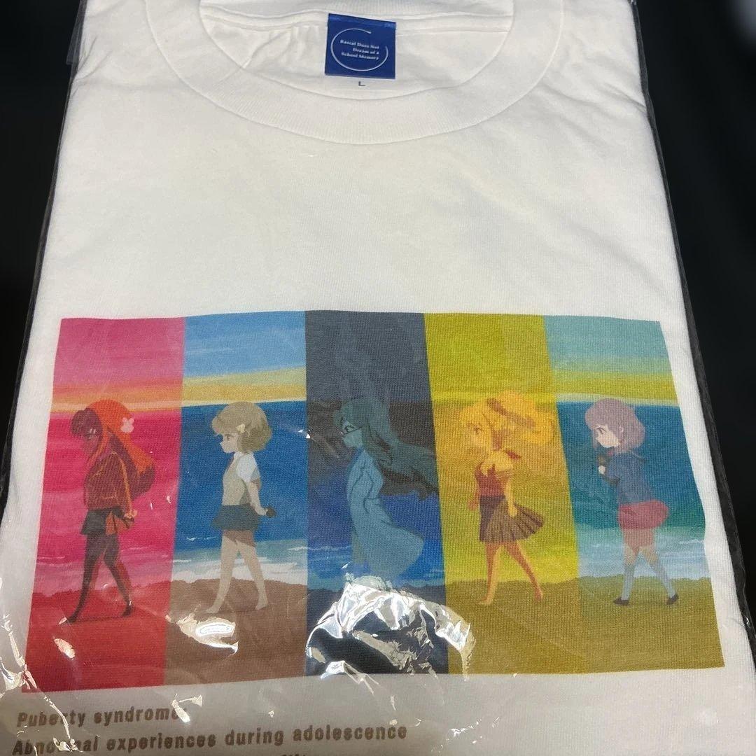 『青春ブタ野郎はスクールメモリーの夢を見ない -青ブタ展-』Tシャツ　白