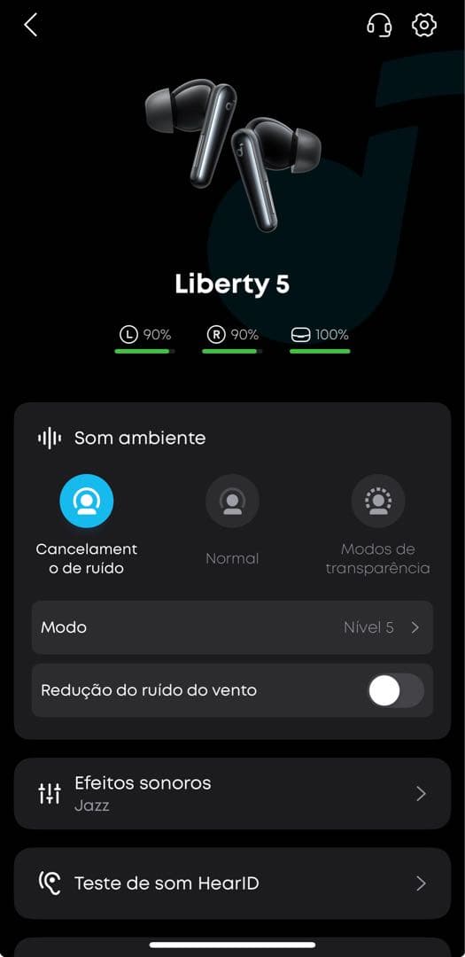 Liberty 5 ワイヤレスイヤホン ブラック