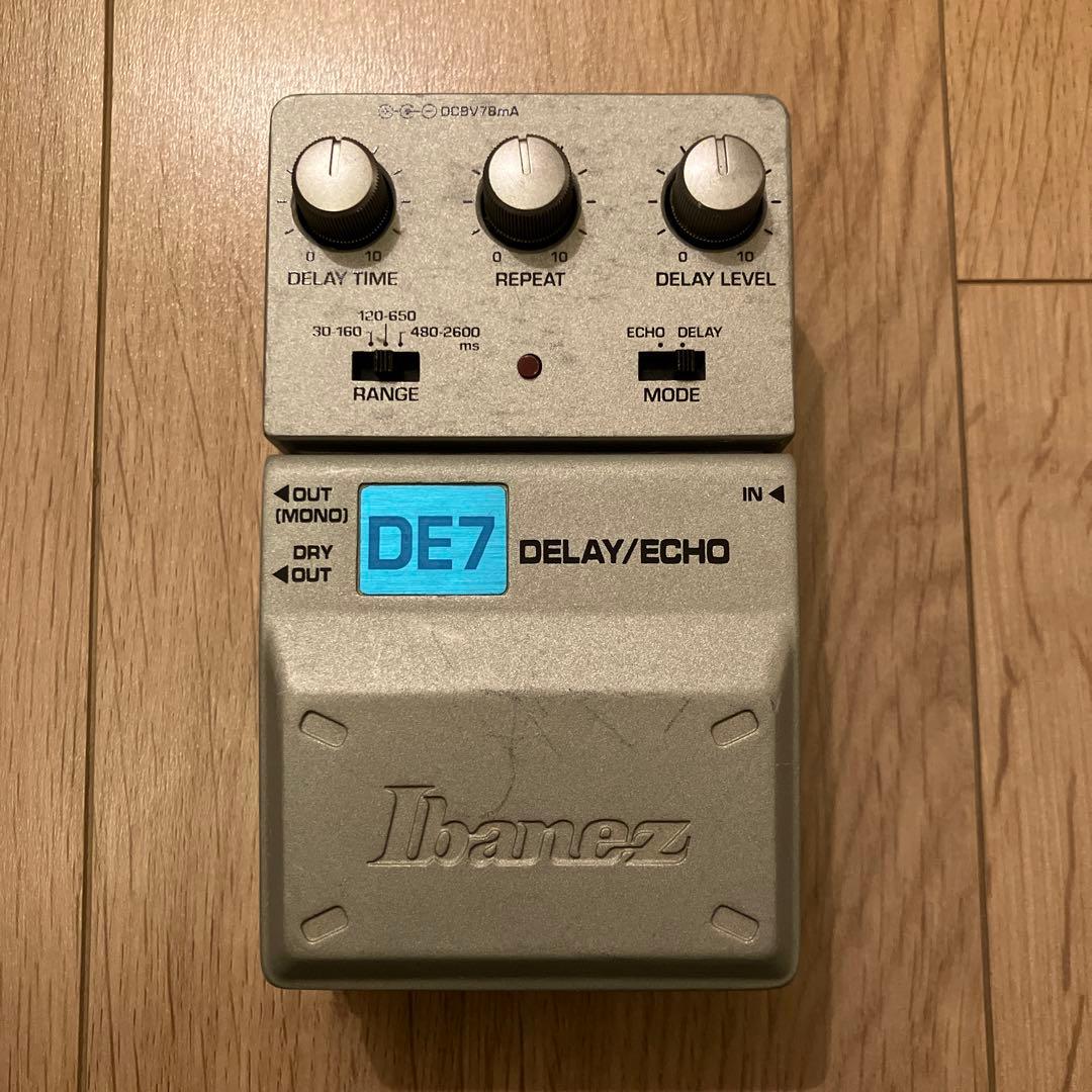 Ibanez DE7 ディレイ
